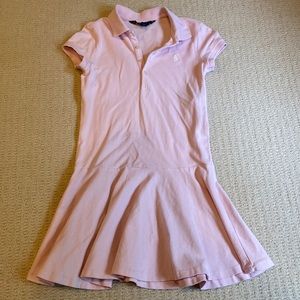 Very good condition polo Ralph Lauren pink girls dress
